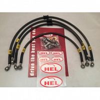 фото Шланг армированный HEL Yamaha VMAX 1200 (черный)  