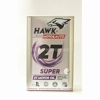 фото Масло HAWK MOTO SUPER 2T 1л  HM-SUP-1L