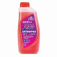 фото Антифриз AGA Z40 G12++ готовый -40C +123С, красный 1л.  AGA001Z