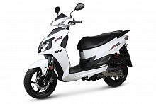 фото Скутер SYM Jet4_125 бело-черный  