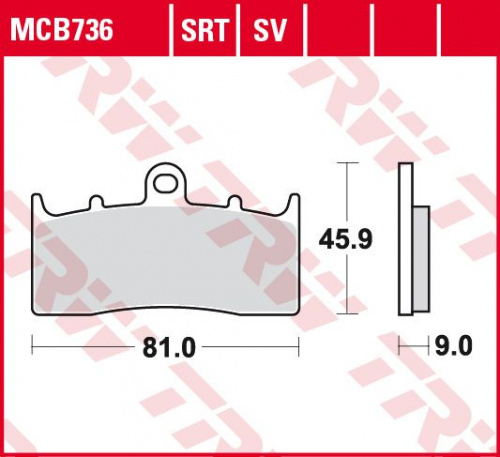 Колодки тормозные TRW MCB736 FDB2124 FDB 2124 MCB736 , фото Колодки тормозные TRW MCB736 FDB2124 FDB 2124 MCB736 , , ,