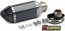 фото Глушитель Akrapovic (replica) 305мм Карбон  akr305c