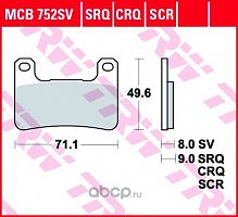 фото Колодки тормозные TRW MCB752SV (FDB2178ST)  FDB 2178 ST MCB752SV