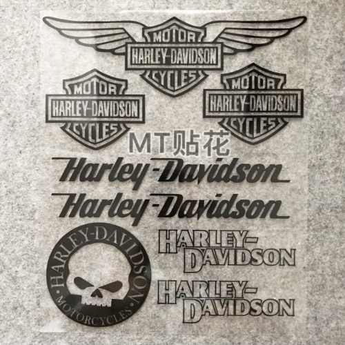 Набор наклеек Harley Davidson (черный) 13374209 , фото Набор наклеек Harley Davidson (черный) 13374209 , , ,