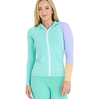 фото Толстовка JetPilot Pacer Hooded L/S Rashie Teal, S  2505302