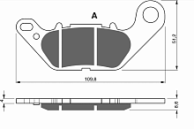 фото Колодки тормозные GOLDfren 264 S3 (FDB2238)  FDB 2238 ST (264 S33)