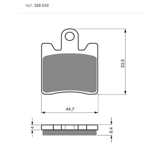 фото Колодки тормозные NEWFREN FD0264TS (FDB2085) FDB 2085 ( FD0264TS ) SBS 740, EBC FA 423/4 FDB2085,  , OEM 3P6 W0045 00, 1CR W0045 00, T2022395, 202239, 