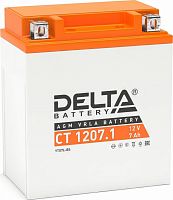 фото Аккумулятор DELTA CT 1207.1 (YTX7L-BS)  CT1207.1 YTX7L-BS