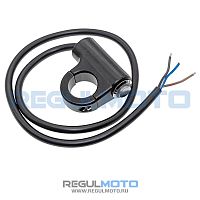 фото Переключатель ON/OFF с круговой LED подсветкой CNC на руль 22мм  NK-0057