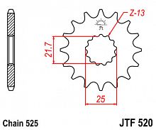 фото Звезда передняя JTF520-15  JTF520-15
