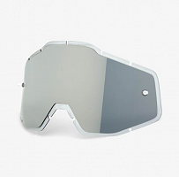 фото Линза 100% Racecraft/Accuri/Strata Anti-Fog Injected Silver Flash Mirror  51004-028-02