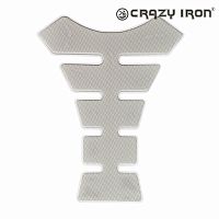 фото Наклейка на бак CRAZY IRON, серая текстура карбона  cipr1051