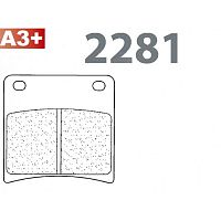 фото Колодки тормозные CL СL-2281 A3 (FDB569 ST)  FDB 569 ST СL-2281