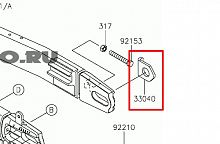 фото Втулка натяжителя цепи Kawasaki, 33040-0023  33040-0023
