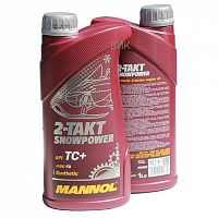 фото Масло MANNOL 2-T Snowpower 7201, 1л  7201
