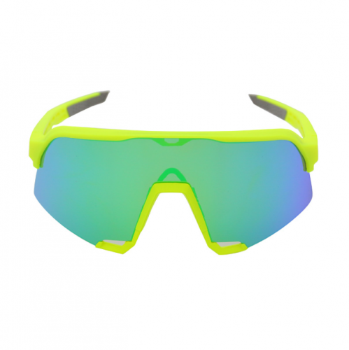 фото Очки спортивные 100% S3 жёлтые/ зелёная линза (Replica) s3-fluoY-green ,  , , 
