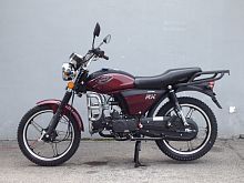 фото Мопед VENTO Riva RX 49cc (125) Черный/Бордовый  