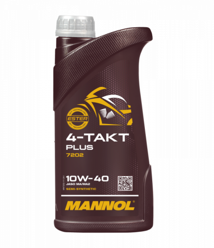 фото Масло MANNOL 4-T Plus 10w40 7202, 1л 7202 ,  , , 