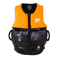 фото Жилет страховочный JetPilot 3SXTY Hyperflex S-grip Eco Vest Char/Orange, 4XL  2503208