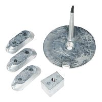фото Комплект анодов Tecnoseal для Yamaha 40-60 цинк  KITYAMAHA4T40-60