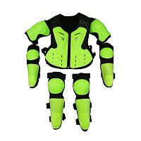 фото Комплект (наколенники, налокотники, панцирь) SPARX BA10 (зеленый, S/M)  SPARX_BA10_GREEN_S/M