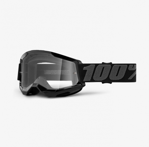 фото Очки 100% Strata 2 Goggle Black / Clear Lens 50421-101-01 ,  , , 