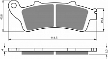 фото Колодки тормозные GOLDfren 178 S33 (FDB2098)  FDB 2098 (178 S33) 