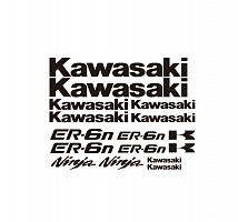 фото Набор наклеек Kawasaki ER-6N  