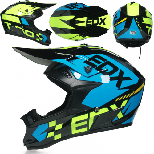 фото Шлем EDX Синий\Зелёный, M EXC_bluegreen_M ,  , , 