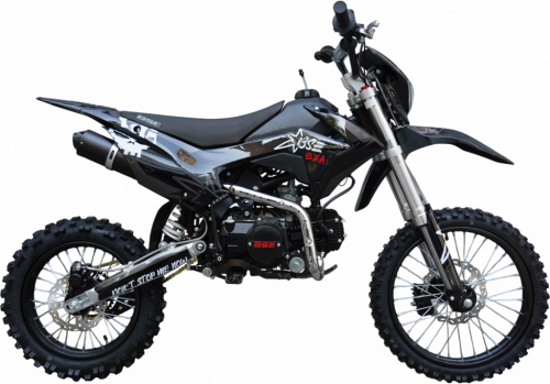 фото Питбайк BSE EXA SA 125 17/14 Black (Полуавтоматическая КПП) BEXAYH010EBH1 ,  , , 