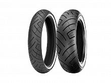 фото Мотопокрышка SHINKO 777 140/70 R18 72H Front белая полоса  УТ-83675
