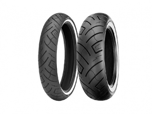 фото Мотопокрышка SHINKO 777 140/70 R18 72H Front белая полоса УТ-83675 ,  , , 