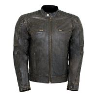 фото Мотокуртка MCP кожаная классическая CRISPY (коричневый, XL)  LJ-2402-XL