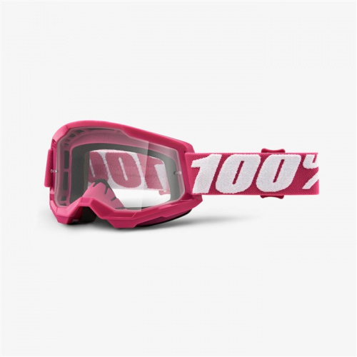 фото Очки 100% Strata 2 Goggle Fletcher / Clear Lens розовый 50421-101-06 ,  , , 