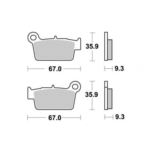 фото Колодки тормозные SBS 790CS (FDB2162 ST) FDB 2162 ST-SBS ,  , , 
