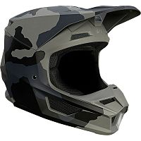 фото Мотошлем Fox V1 Trev Helmet, цвет Черный размер M  27734-247-M