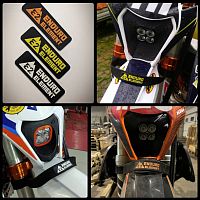 фото Стропа передняя EnduroElement KTM 12-24г.   E2-STKT-F12Y