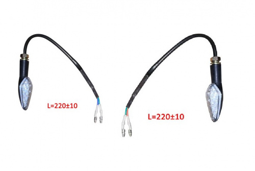 фото Поворотники (пара) ZONTES ZT125-350 1560337-313-2601 ,  , , 