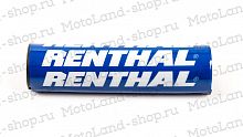 фото  Защита руля круглая RENTHAL #5 Синяя  011657