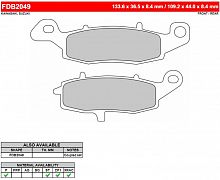 фото Колодки тормозные NEWFREN FD0227TS (FDB2049ST)  FDB 2049 ST ( FD0227TS )