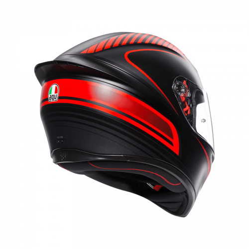 Шлем AGV K1 WARMUP MATT BLACK-RED L 93505 , фото 3 фото Шлем AGV K1 WARMUP MATT BLACK-RED L 93505 , , , фото 3
