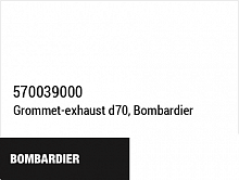 фото Grommet-exhaust d70, Bombardier 570039000  570039000