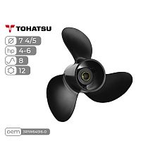 фото Винт гребной  Skipper для Tohatsu 4-6HP алюминиевый, диаметр - 7 4/5", шаг 8  SK3R1W64516-0
