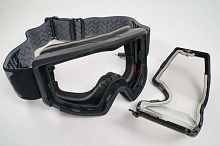 фото Очки с подогревом, RSX, Polestar Winter, черный/черный; двойное прозрачное стекло  К1-00004030