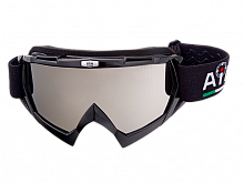 фото Очки кроссовые AiM 634-100 Black Glossy  634-100