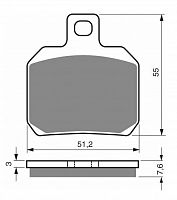 фото Колодки тормозные GOLDfren 152 S3 (FDB2074)  FDB 2074 P (152 S3) 