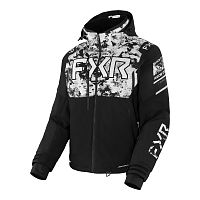 фото Куртка FXR Helium X 2-в-1 с утеплителем Black/White Camo, M  230037-1002-10