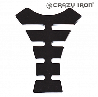 фото Наклейка на бак CRAZY IRON, #2 черная  cipr1039