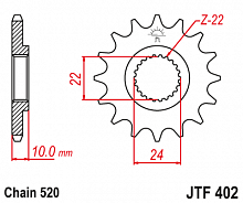 фото Звезда передняя JTF402-15  JTF402-15