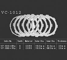 фото Диски сцепления VESRAH VC1012 YBR125 CB250 VT250 VTR  29369